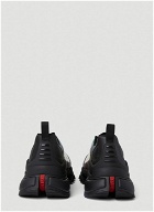 Prada - Collision Cross Sneakers in Black
