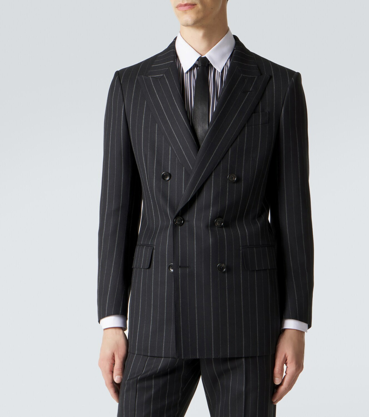 Tom Ford Striped wool blazer