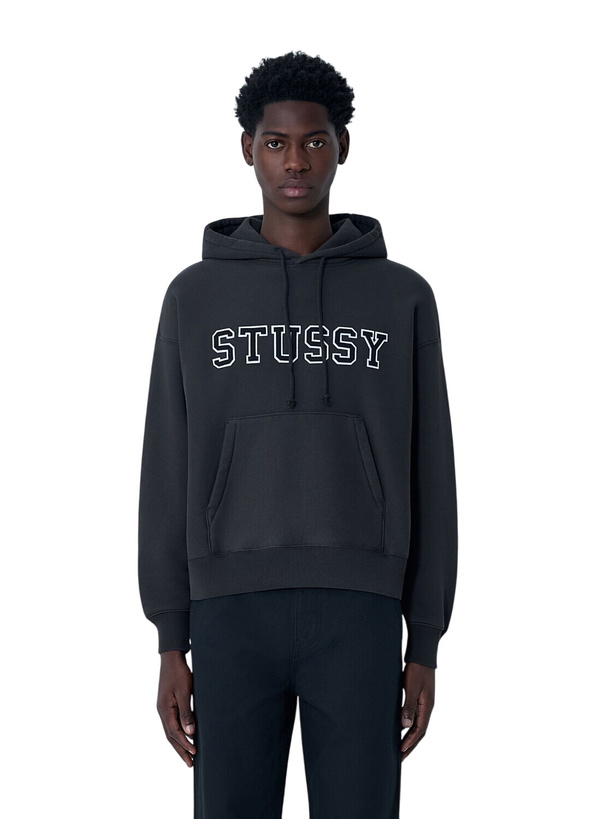 Photo: Stüssy Logo Motif Hooded Sweatshirt