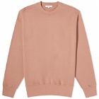 Lady White Co. Men's Relaxed Crew Sweatshirt in Deep Mauve