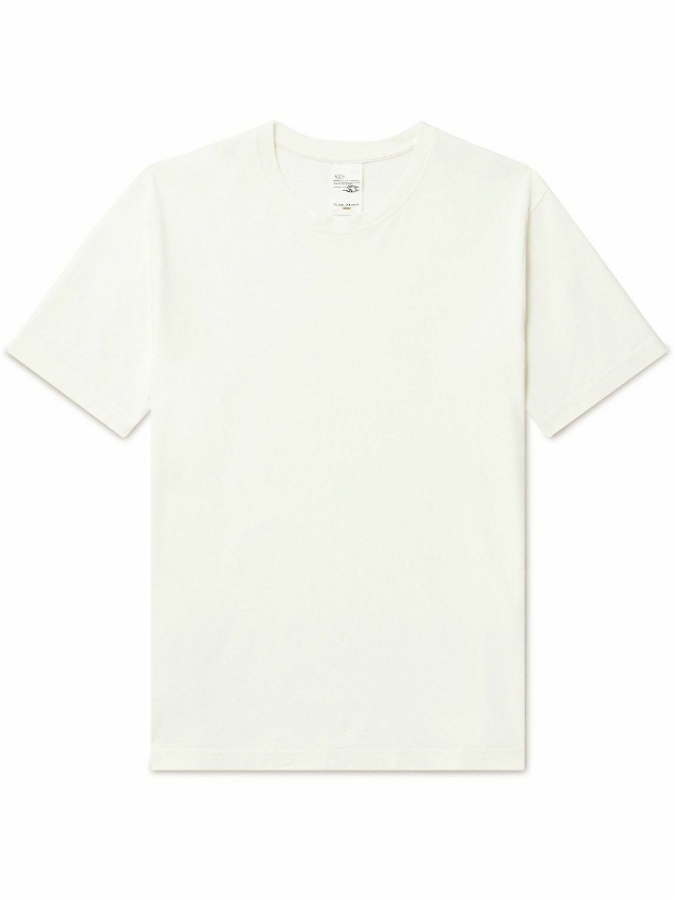 Photo: Nudie Jeans - Uno Everyday Cotton-Jersey T-Shirt - White
