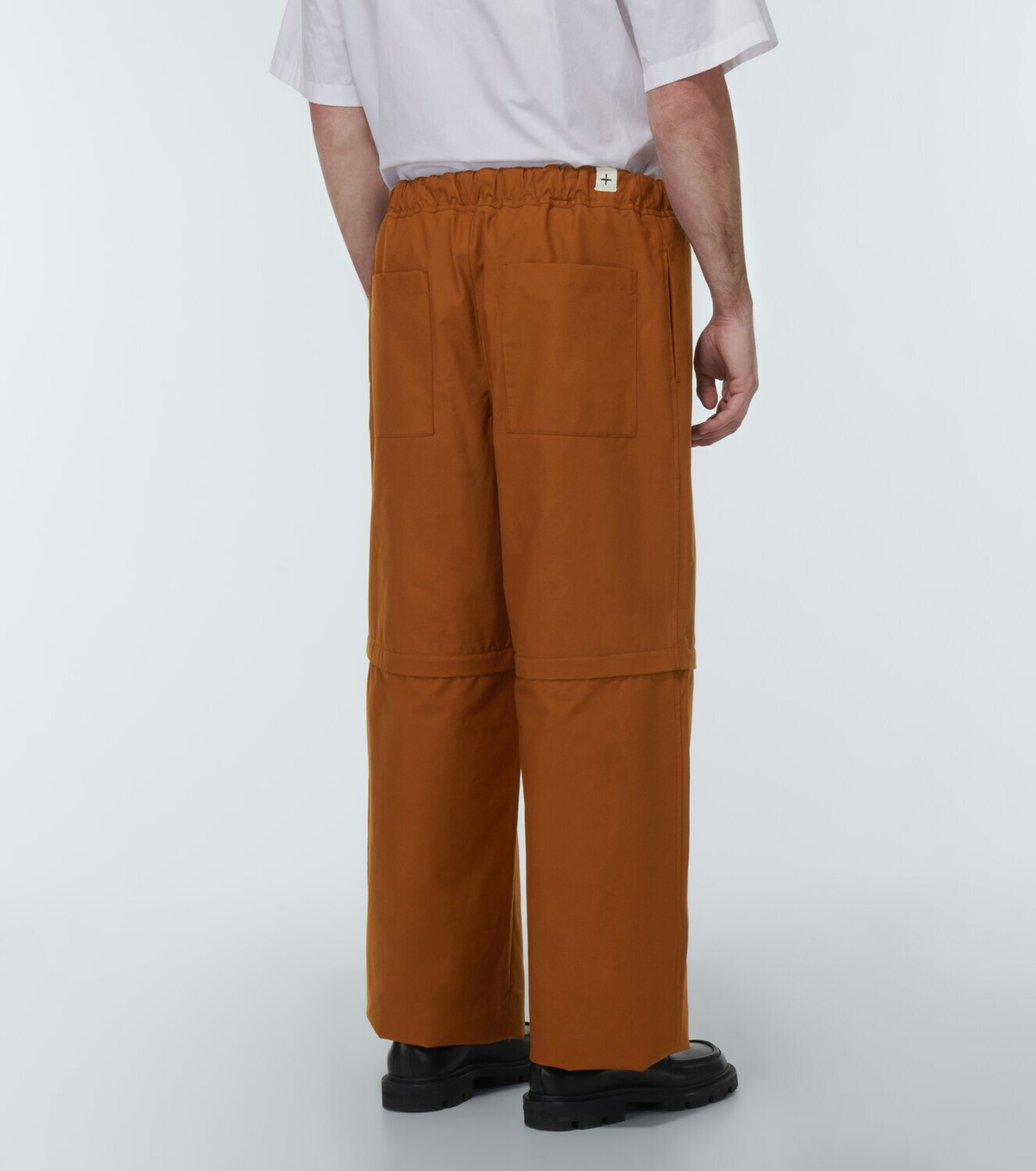 Jil Sander Wide-leg cotton pants Jil Sander