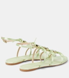 Giambattista Valli Embellished satin sandals