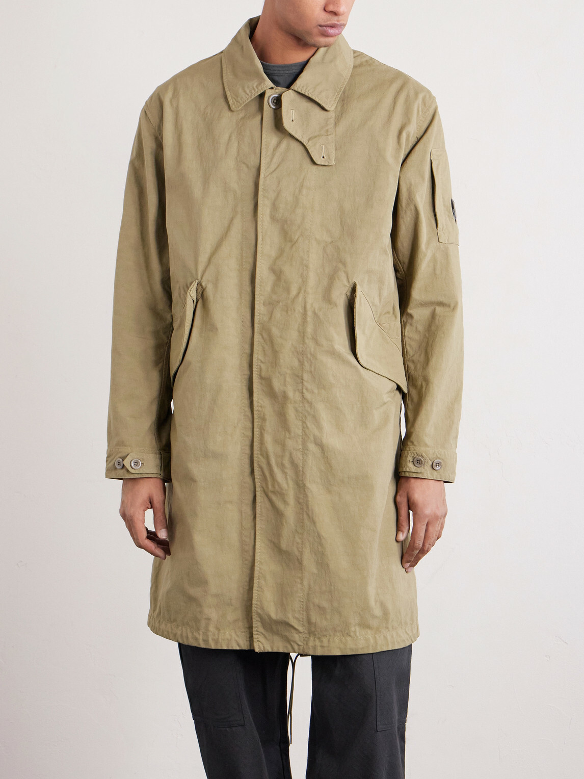 C.P. Company - Fishtail Twill Parka - Green
