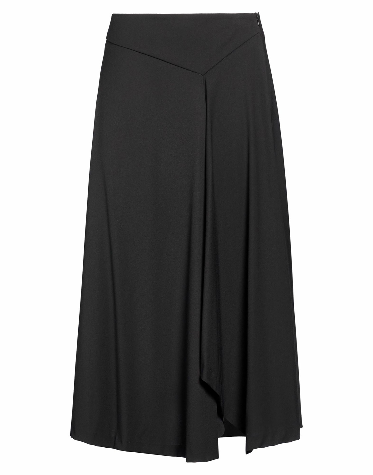 Manila Grace Womens Midi skirt in Black