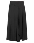 Manila Grace Womens Midi skirt in Black