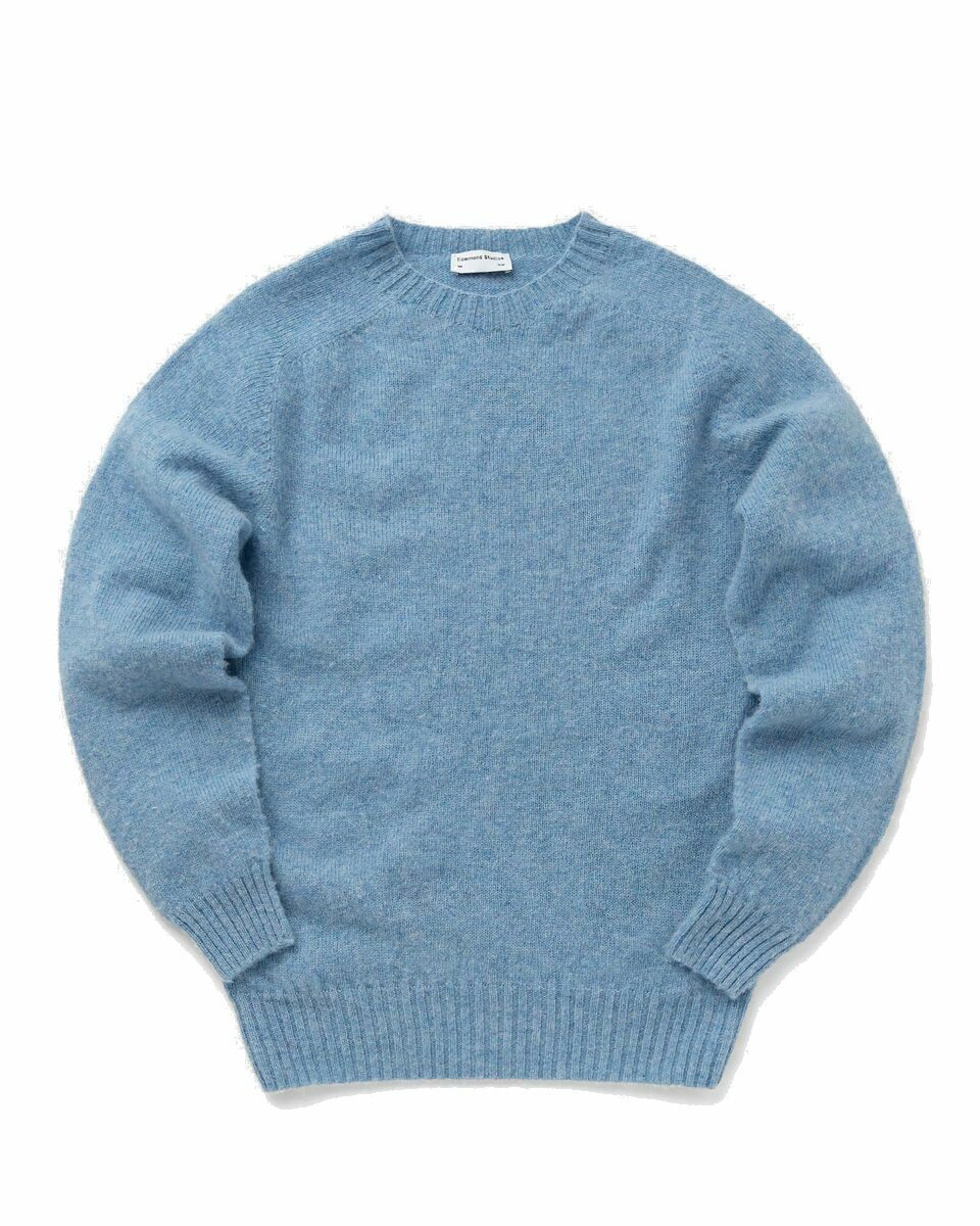 Photo: Edmmond Studios Shetland Sweater Blue - Mens - Pullovers