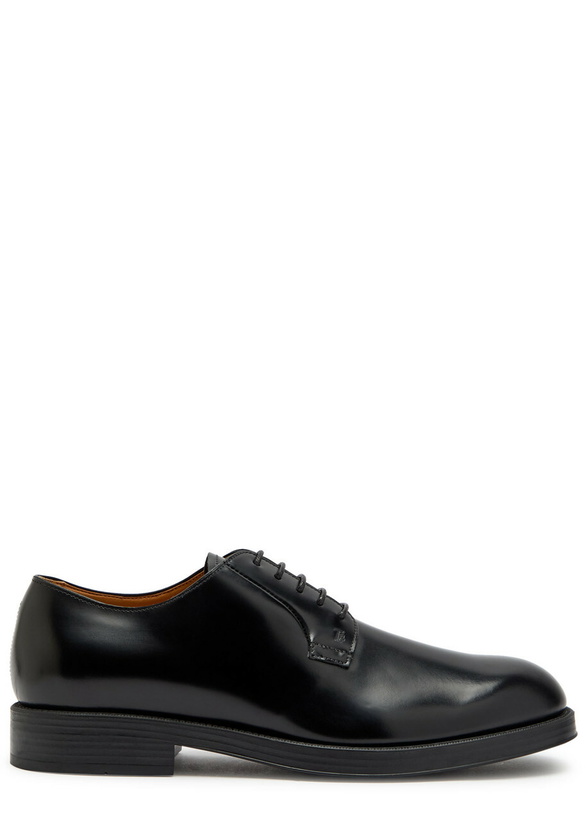 Photo: Tods Lace-up Leather Derby Shoes Black