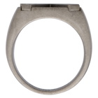 Maison Margiela Silver M Signet Ring