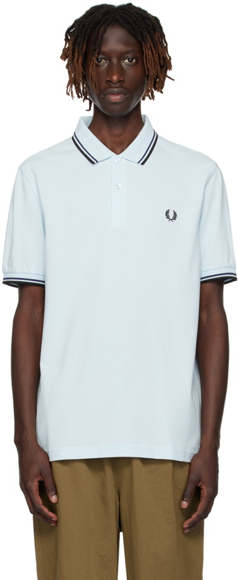 Photo: Fred Perry Blue Twin Tipped Polo