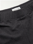 Hamilton And Hare - Stretch Lyocell and Cotton-Blend Pyjama Shorts - Gray