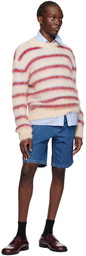 Marni Tan Striped Sweater