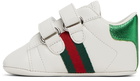 Gucci Baby White Ace Pre-Walker Sneakers