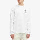 Palmes Men's Societá Long-Sleeved T-Shirt in White