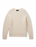 Nili Lotan - Demitry Open-Knit Sweater - Neutrals