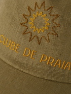 Frescobol Carioca - Fernando Embroidered Linen Baseball Cap