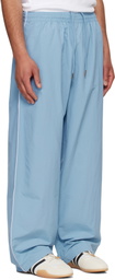WILLY CHAVARRIA Blue Ruff Rider Track Pants
