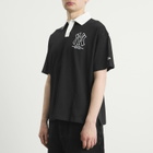 New Era Men's MLB New York Yankies Polo in Black