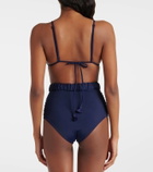 Johanna Ortiz Enjipai printed bikini top