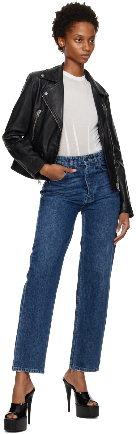 Ksubi Black Amplify Leather Jacket