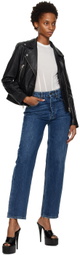 Ksubi Black Amplify Leather Jacket