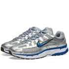 Nike Men's P-6000 CNCPT Sneakers in Silver/Team Royal/White