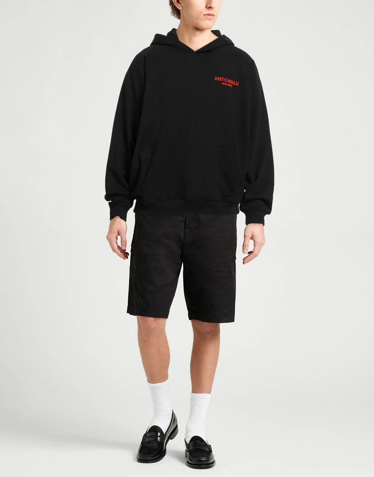 Just Cavalli Mens Sweatshirt in Black