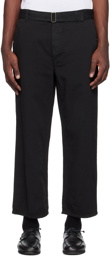 The Row Black East Trousers