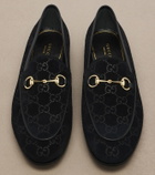 Gucci Jordaan GG suede loafers
