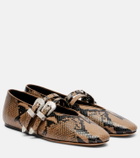 Le Monde Béryl Classic Claudia leather Mary Jane flats