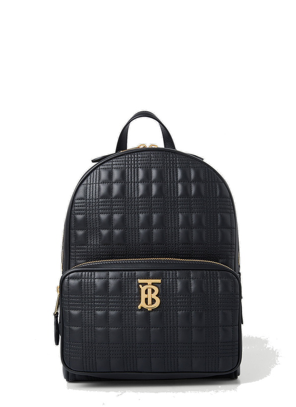 Photo: Quilted TB Monogram Backpack in Black