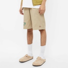 Lo-Fi x Dickies Psychedelics Work Shorts in Khaki