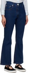 Ernest W. Baker Blue Flared Jeans