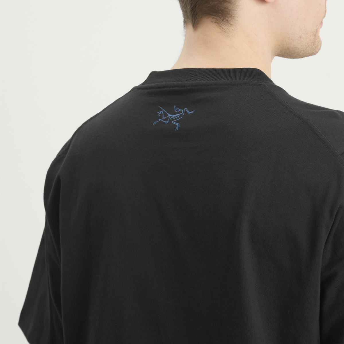 Arc'teryx Men's Kragg Cotton Lithographica T-Shirt in Black