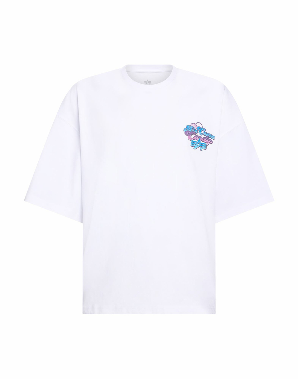 Alpha Industries Mens T-shirt in White