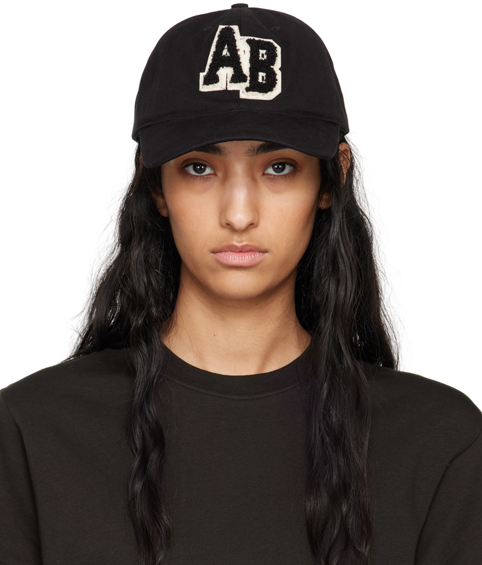 Jeremy Baseball Cap - ANINE BING - Cotton - Black ANINE BING Jeremy Baseball Cap - Black main image 4