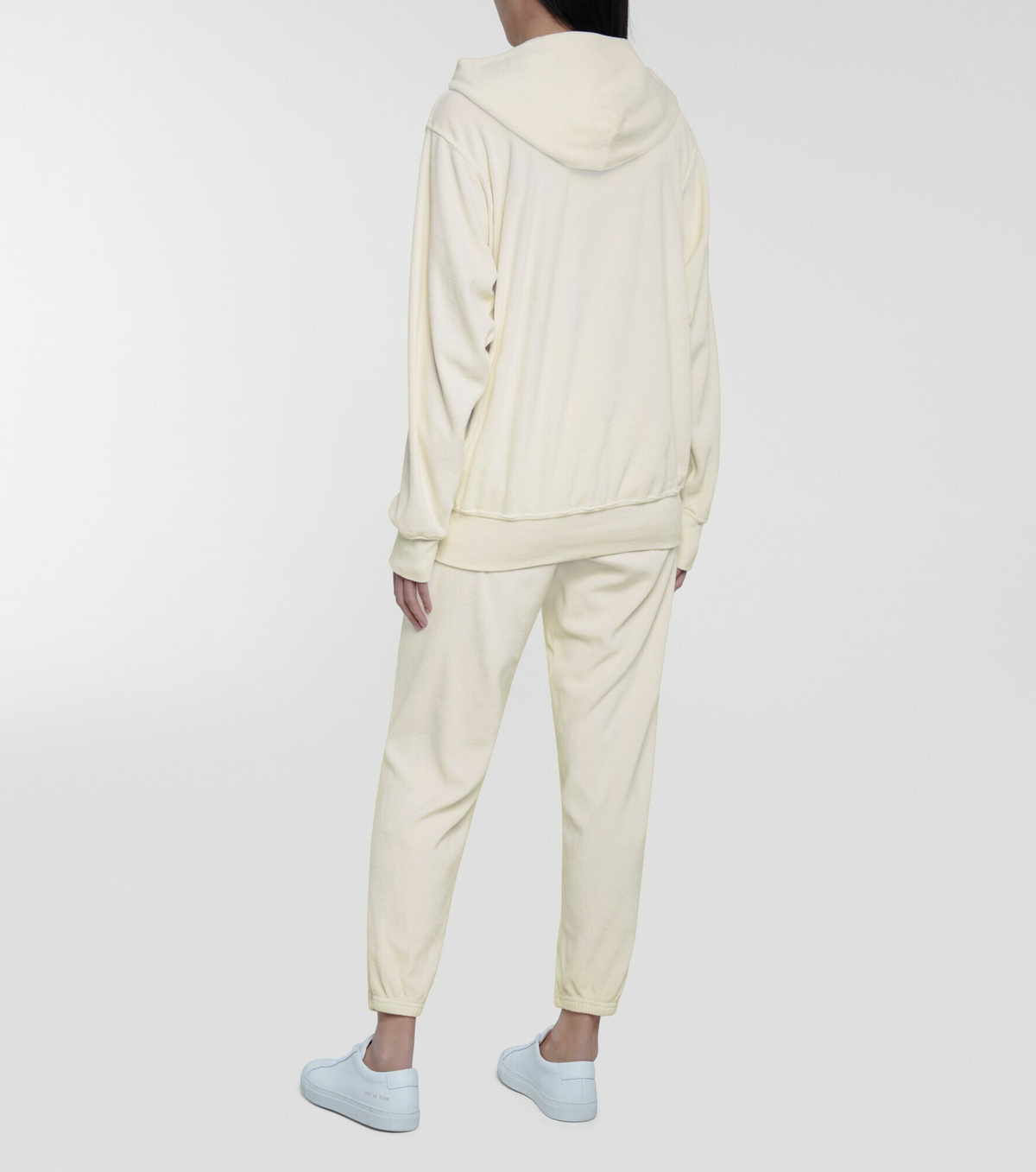 Les Tien - Velour hoodie