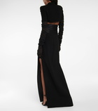 Mônot Split maxi skirt