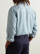 Officine Générale - Benoit TENCEL™ Lyocell Shirt - Blue