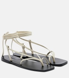 A.Emery Nolan leather thong sandals
