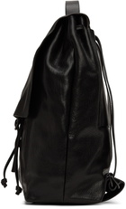 Marsèll Black Leather Cartaino Backpack