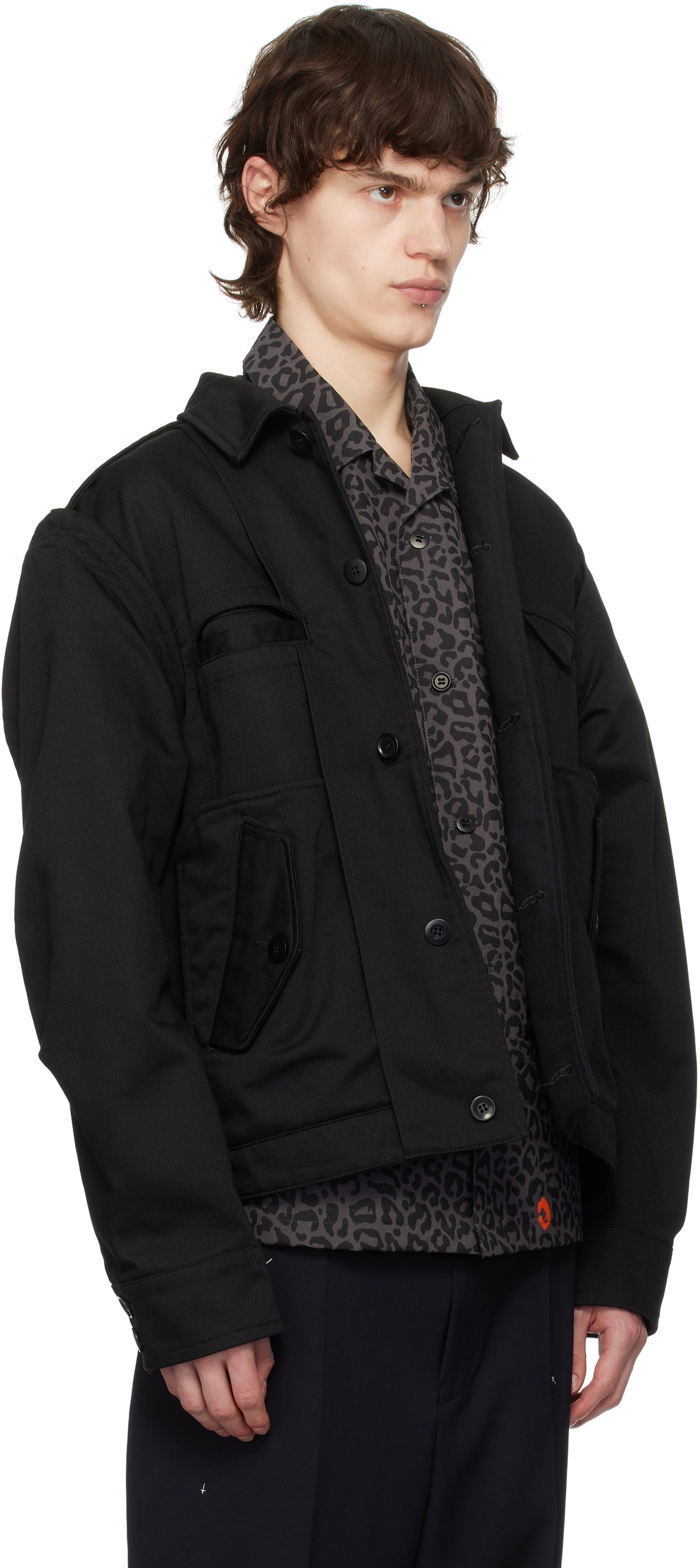 UNDERCOVER Black UP1E4203 Jacket Undercover