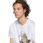 Alexander McQueen White Patchwork Skull T-Shirt