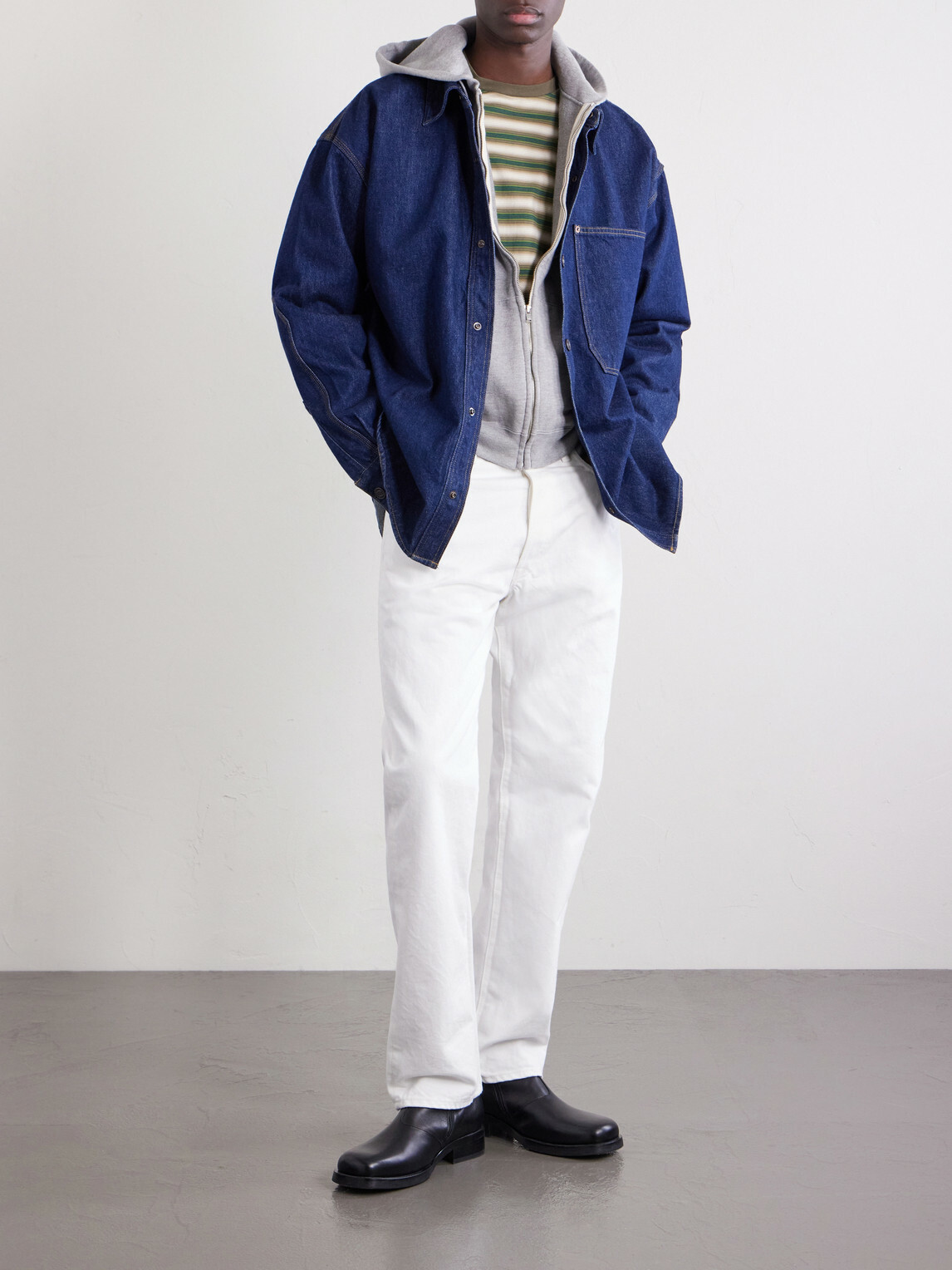 OrSlow - 90's Straight-Leg Jeans - White