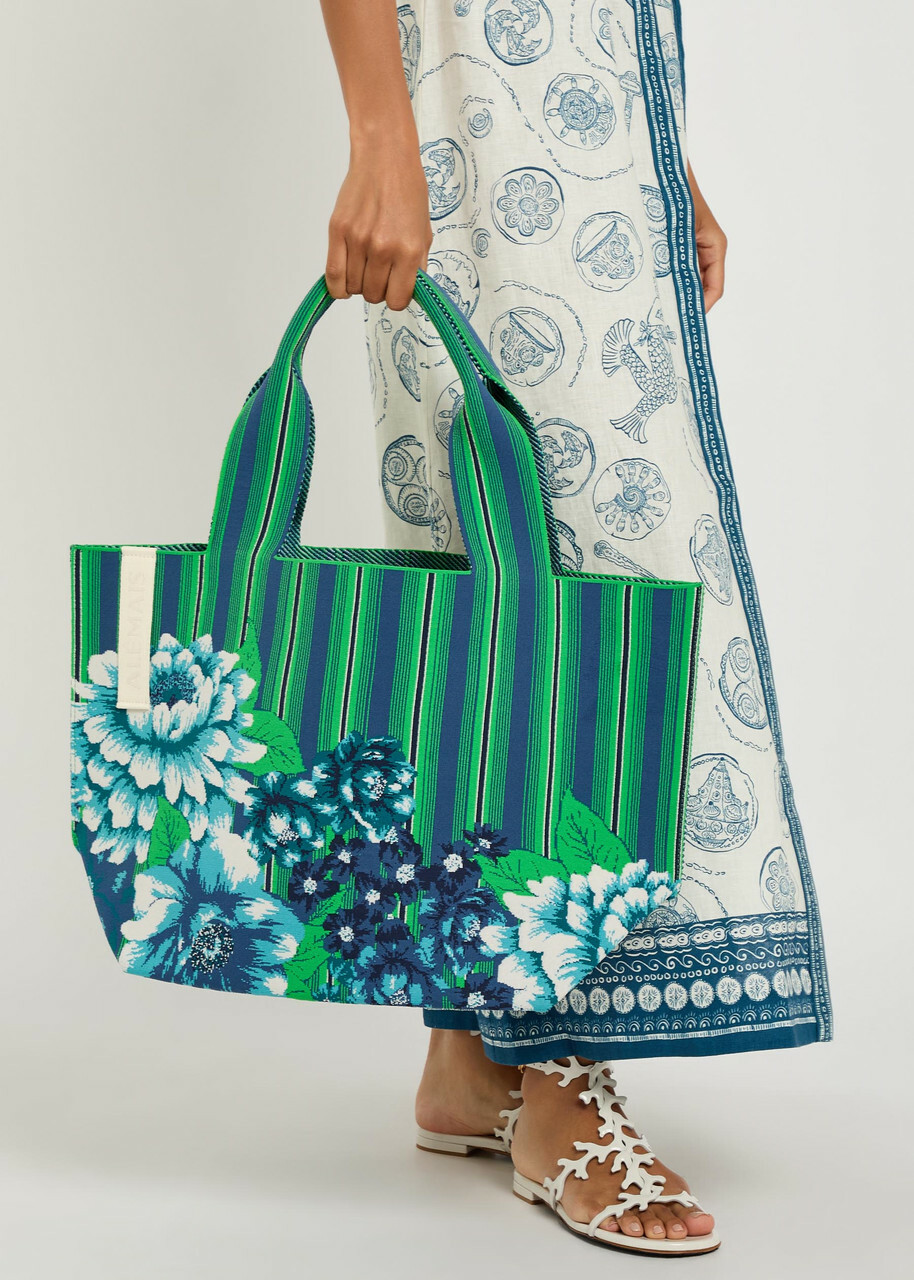 Alemais Margo Jacquard Knit Tote bag - Multicoloured - One Size