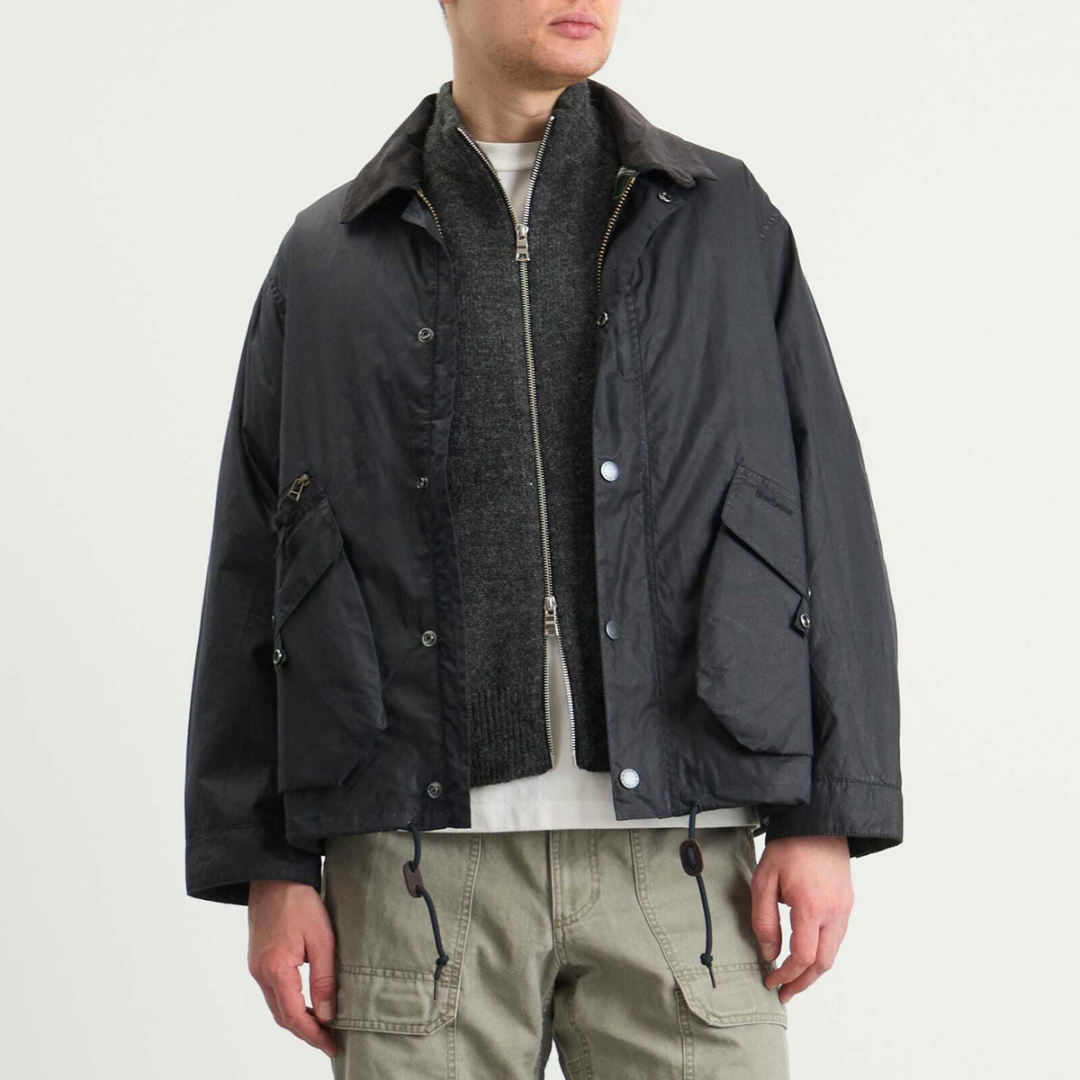Barbour Men's Heritage+ Modified Endurance Wax Jacket in Royal