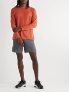 Nike Training - Pro Logo-Print Dri-FIT ADV Training Top - Orange