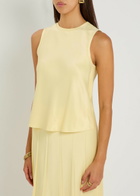 Vince Satin top Yellow