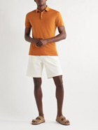 Altea - Smith Cotton-Jersey Polo Shirt - Orange