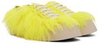 Marni SSENSE Exclusive Yellow Pablo Sneakers